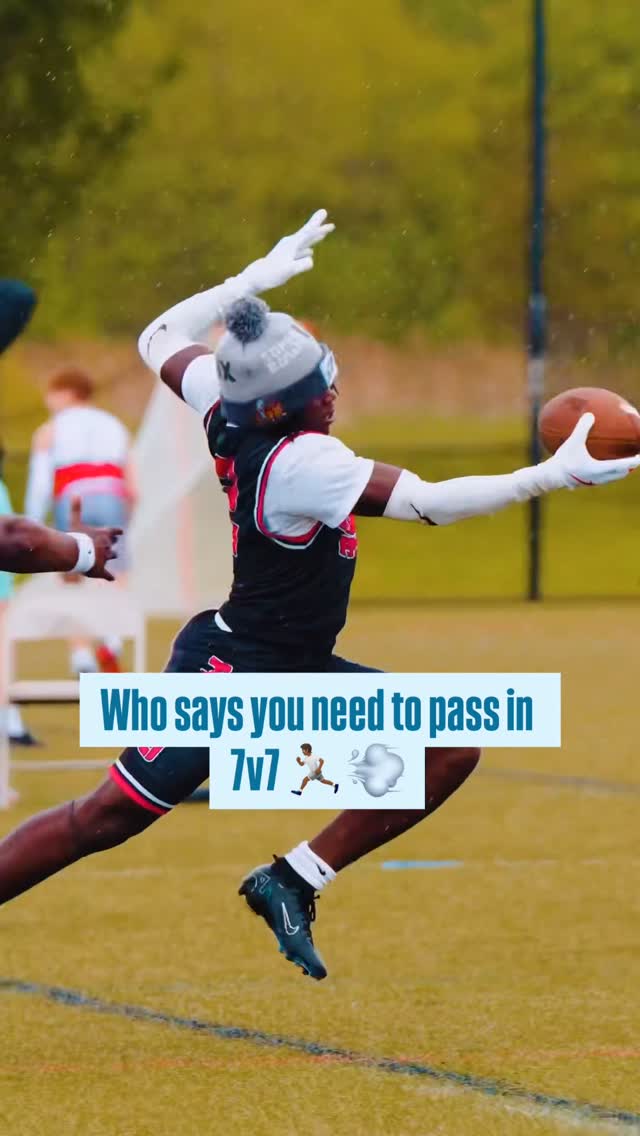 Who says you need to pass in 7v7